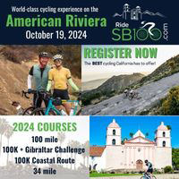 Santa Barbara 100 bike ride takes place on Oct. 19, 2024